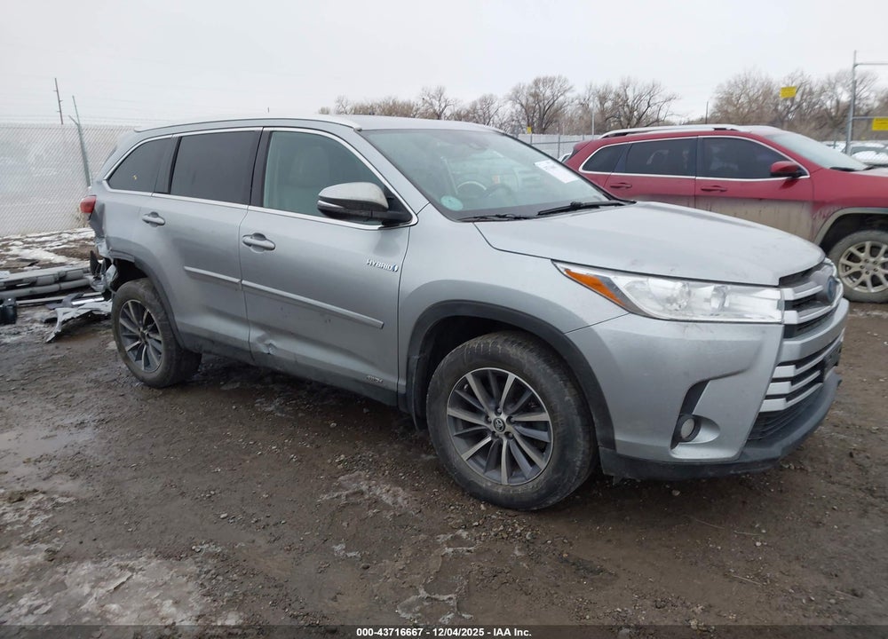 2019 TOYOTA HIGHLANDER VIN: 5TDJGRFH5KS064570