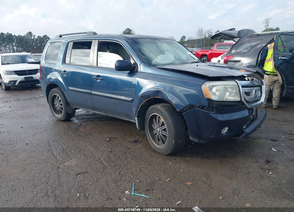 2010 HONDA PILOT EX VIN: 5FNYF4H4XAB030285