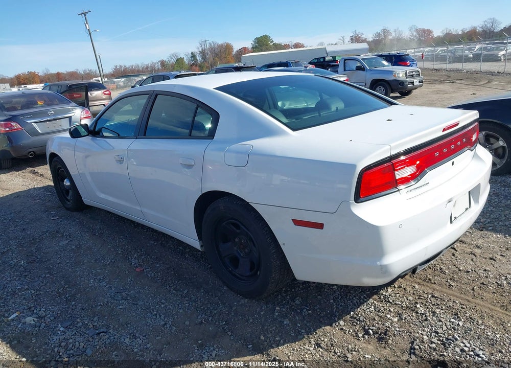 2014 DODGE CHARGER POLICE VIN: 2C3CDXAT0EH362405