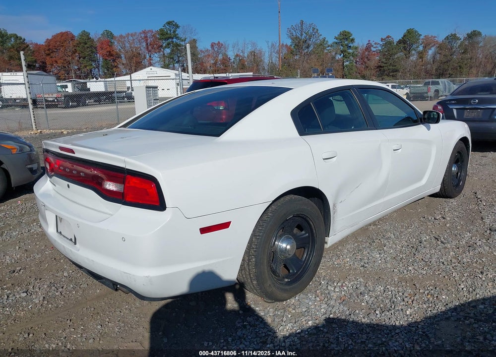2014 DODGE CHARGER POLICE VIN: 2C3CDXAT0EH362405