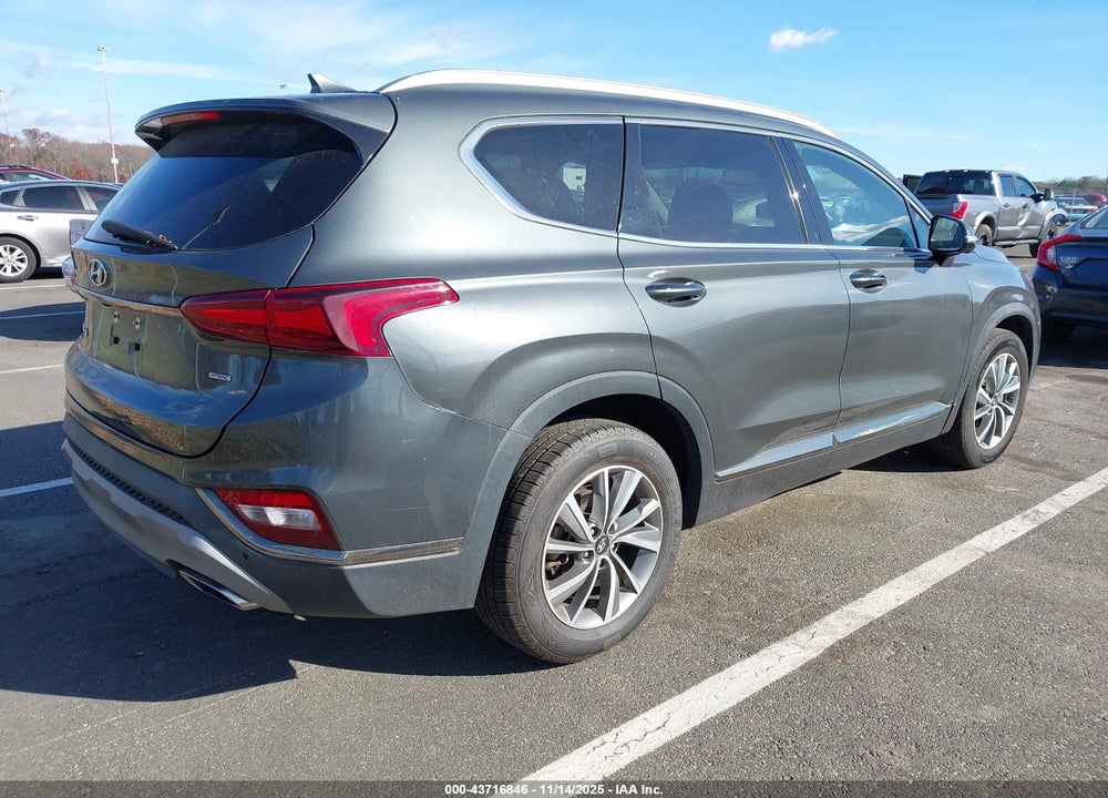 2020 HYUNDAI SANTA FE LIMITED VIN: 5NMS5CAD4LH242372