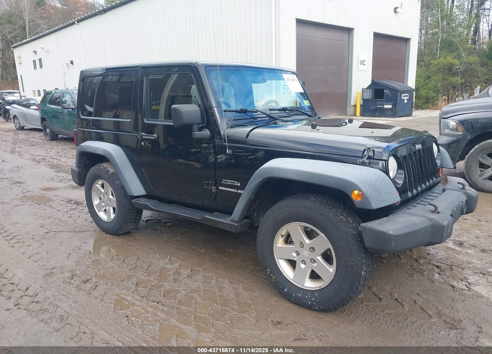 2011 JEEP WRANGLER SPORT VIN: 1J4AA2D18BL512150