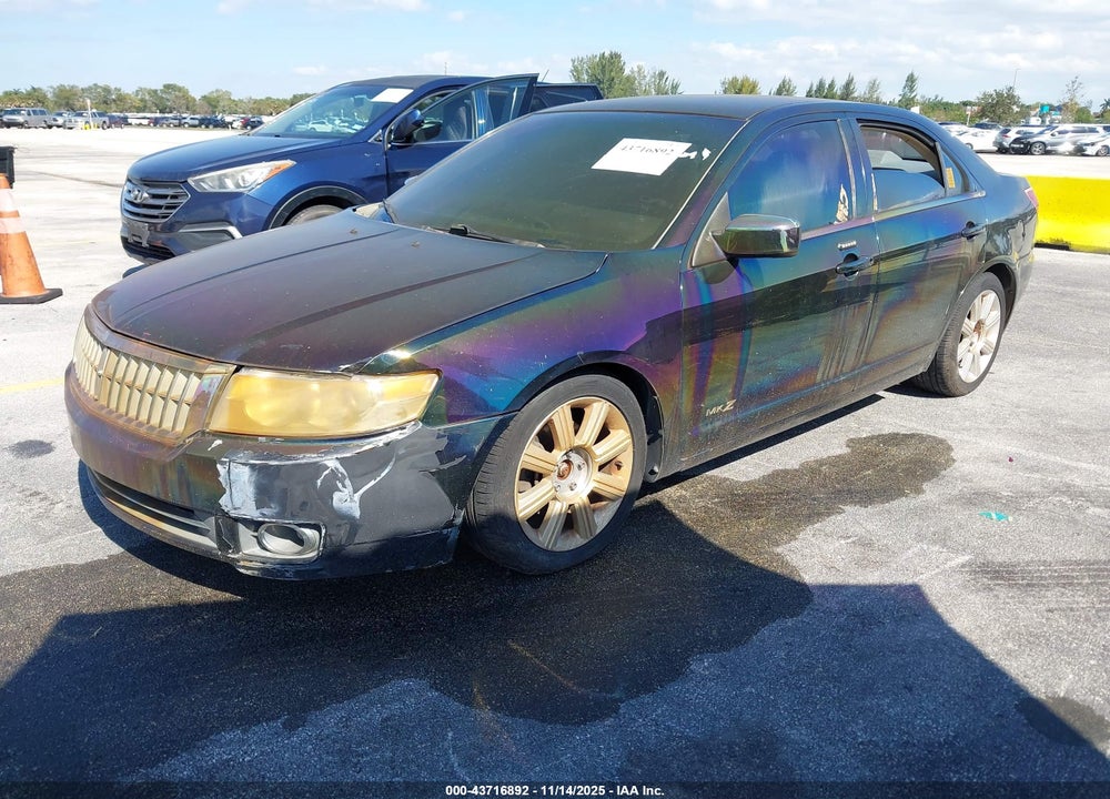 2007 LINCOLN MKZ VIN: 3LNHM26T37R643145
