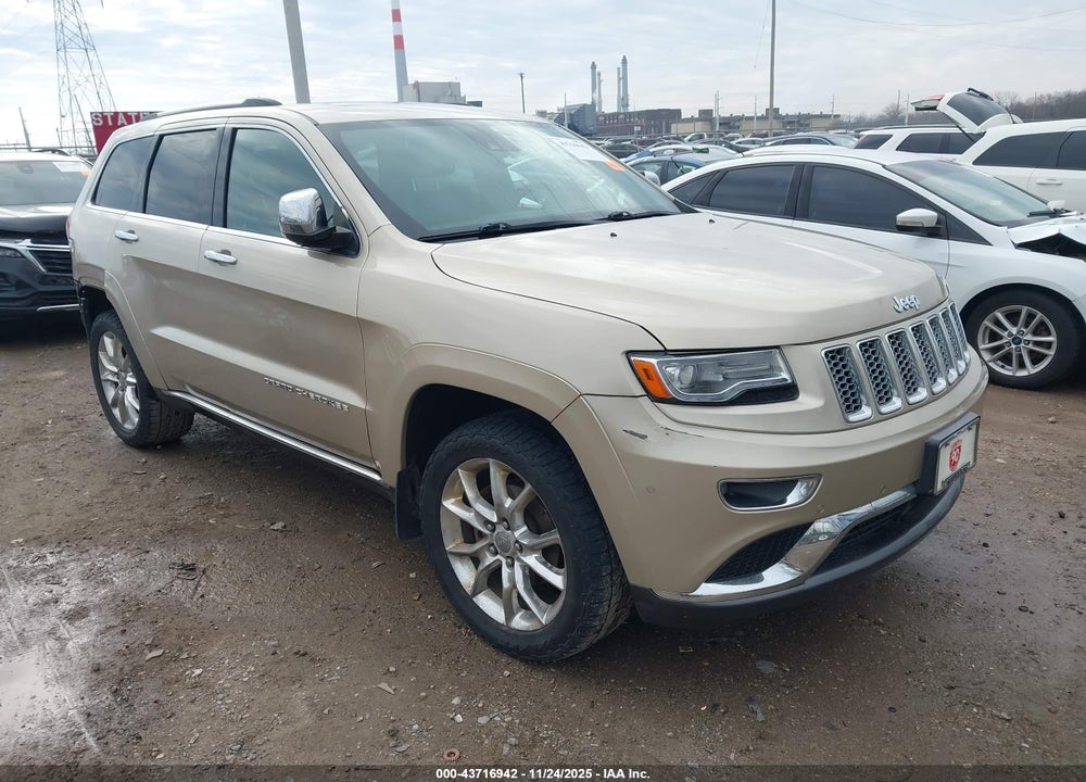 2014 JEEP GRAND CHEROKEE SUMMIT VIN: 1C4RJFJG6EC388490