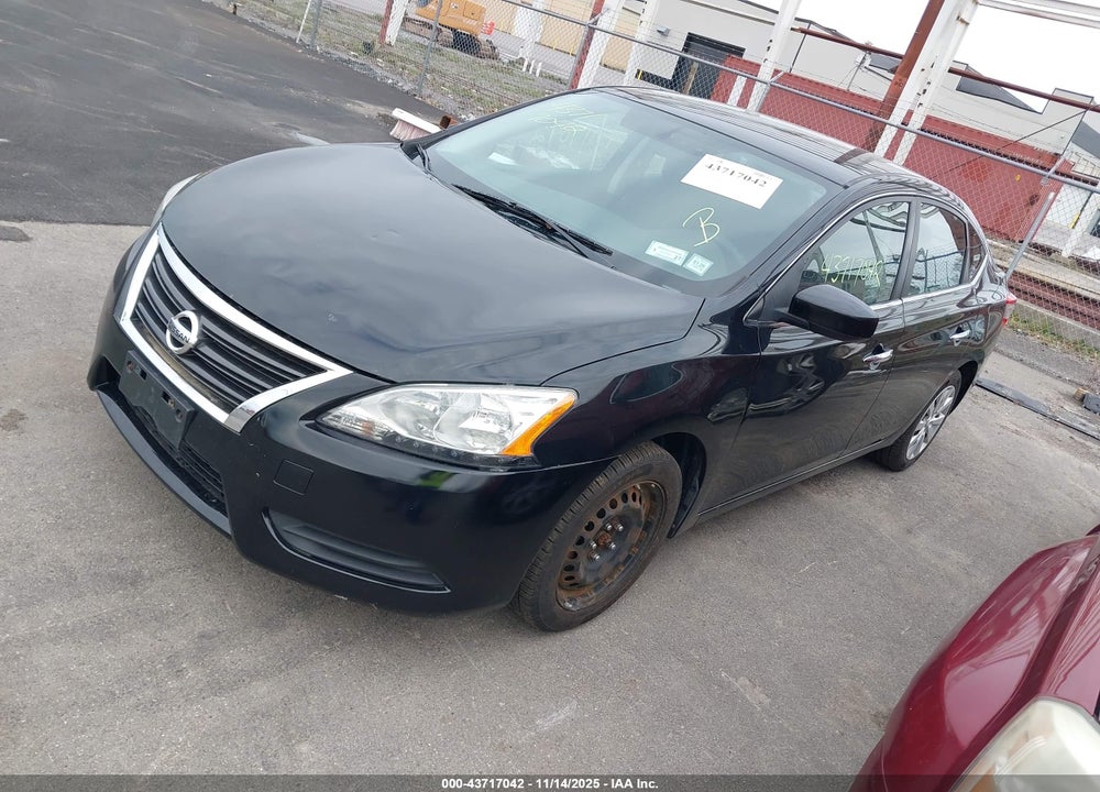 2013 NISSAN SENTRA SV VIN: 1N4AB7AP4DN909179