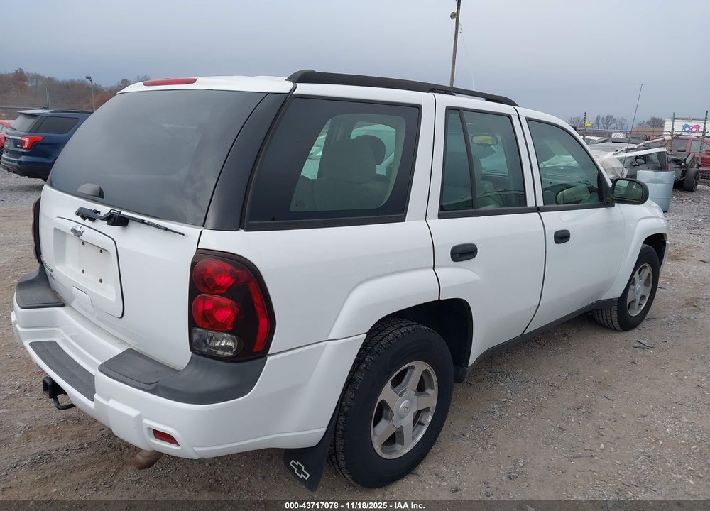 2006 CHEVROLET TRAILBLAZER VIN: 1GNDT13SX62184914