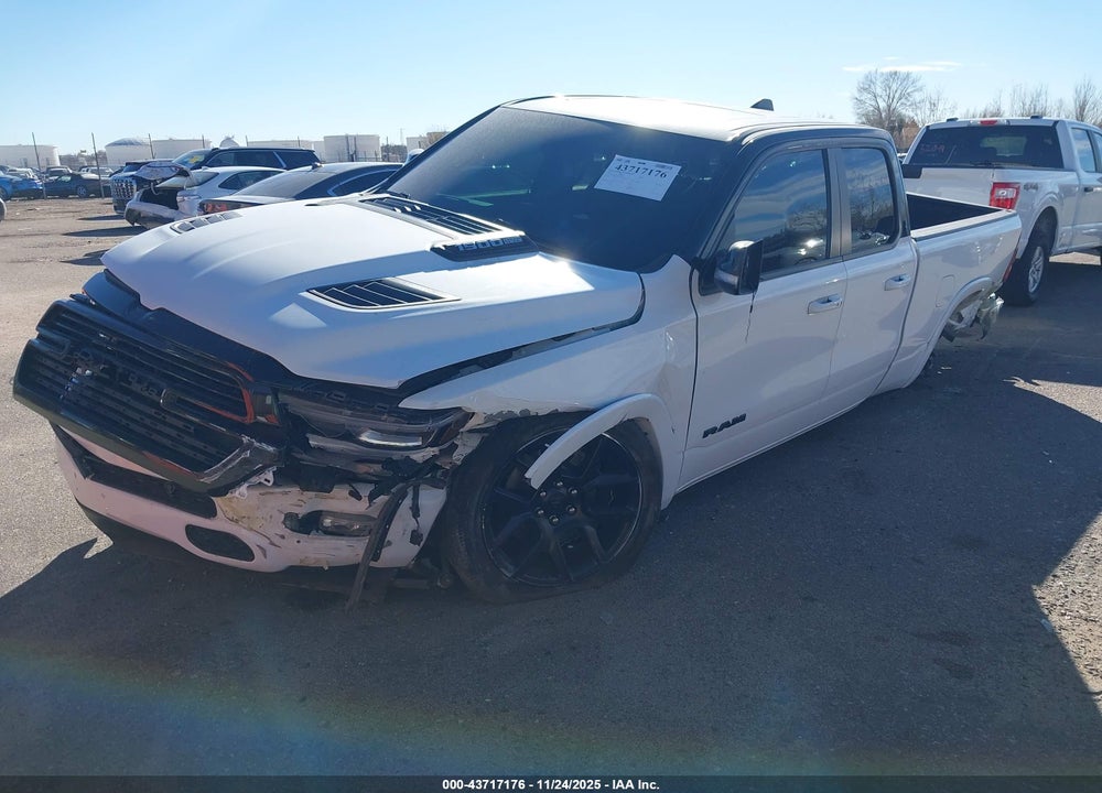 2020 RAM 1500 LAIE  4X4 6'4 BOX VIN: 1C6SRFDT0LN198972