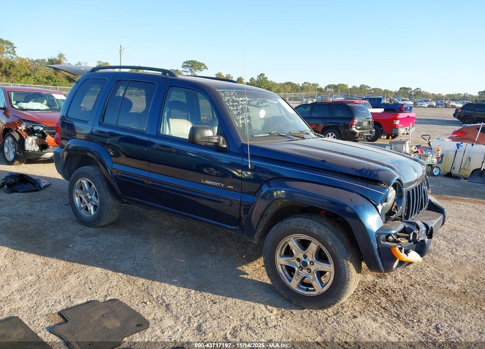 2003 JEEP LIBERTY LIMITED EDITION VIN: 1J4GK58KX3W655080
