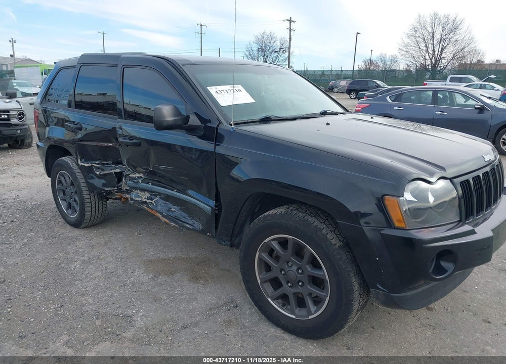 2007 JEEP GRAND CHEROKEE LAREDO VIN: 1J8GR48K07C660025