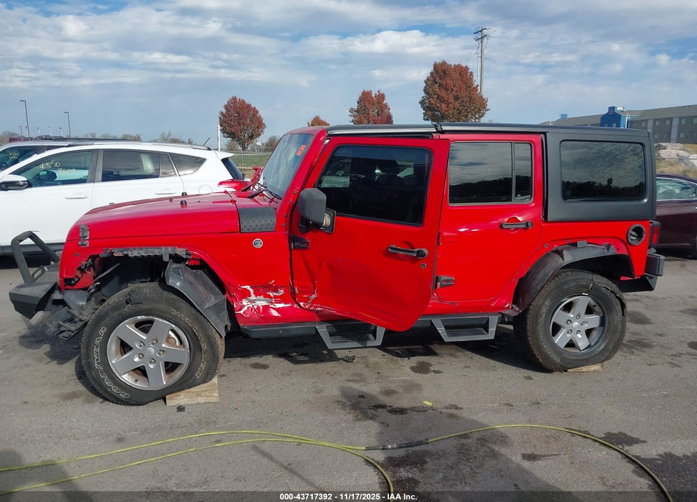 2016 JEEP WRANGLER UNLIMITED SPORT RHD VIN: 1C4BJWKG6GL312383