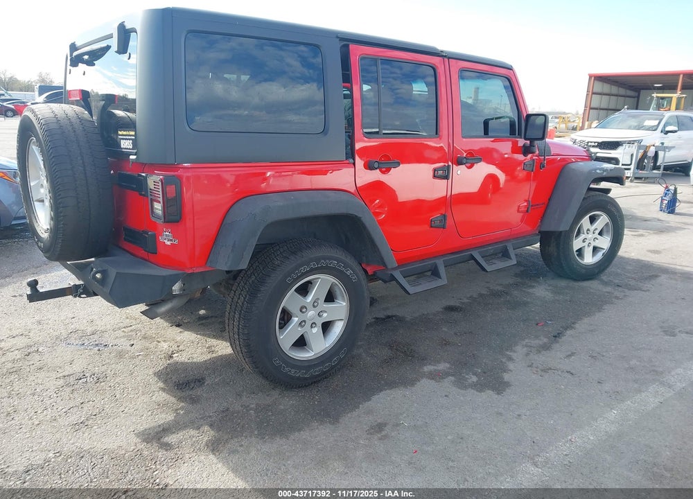 2016 JEEP WRANGLER UNLIMITED SPORT RHD VIN: 1C4BJWKG6GL312383