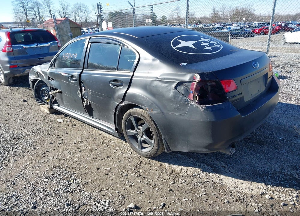 2010 SUBARU LEGACY 2.5I LIMITED VIN: 4S3BMBK68A3245963