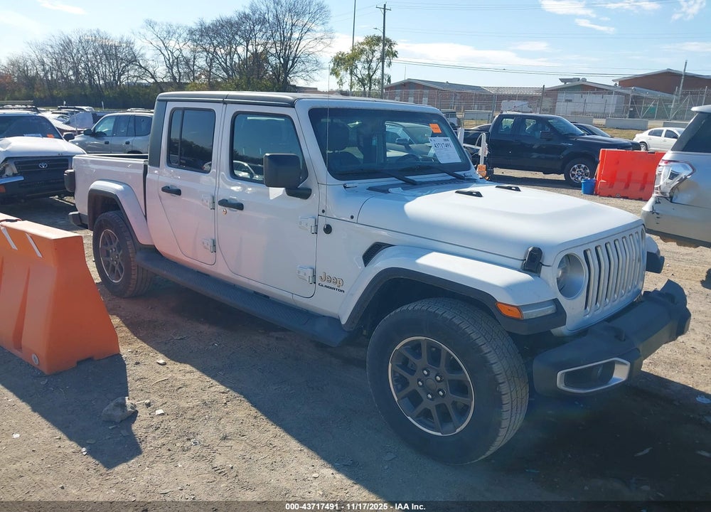 2021 JEEP GLADIATOR OVERLAND 4X4 VIN: 1C6HJTFG1ML538577