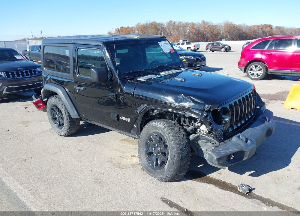 2020 JEEP WRANGLER SPORT S 4X4 VIN: 1C4GJXAG2LW256643