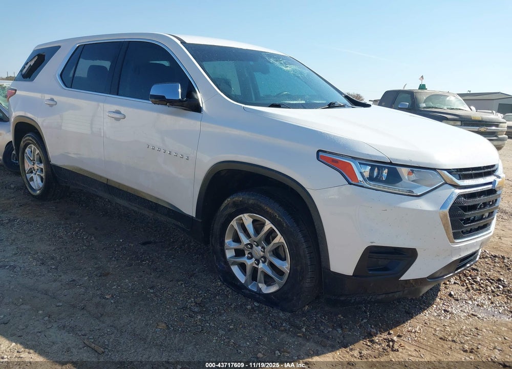 2020 CHEVROLET TRAVERSE FWD LS VIN: 1GNERFKW7LJ214716