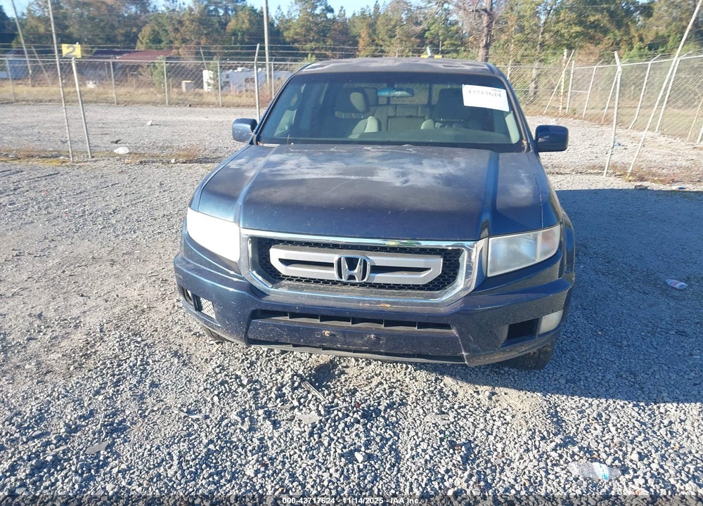 2009 HONDA RIDGELINE RTS VIN: 5FPYK16469B102860