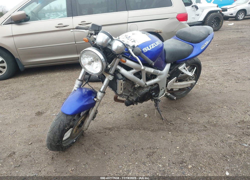 2000 SUZUKI SV650 VIN: JS1VP52A4Y2100200