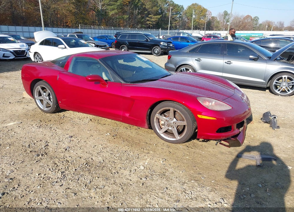 2008 CHEVROLET CORVETTE VIN: 1G1YY26W185119525