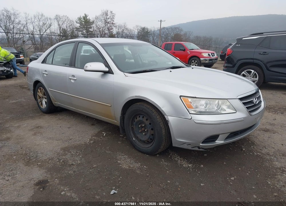 2009 HYUNDAI SONATA GLS VIN: 5NPET46C29H455924