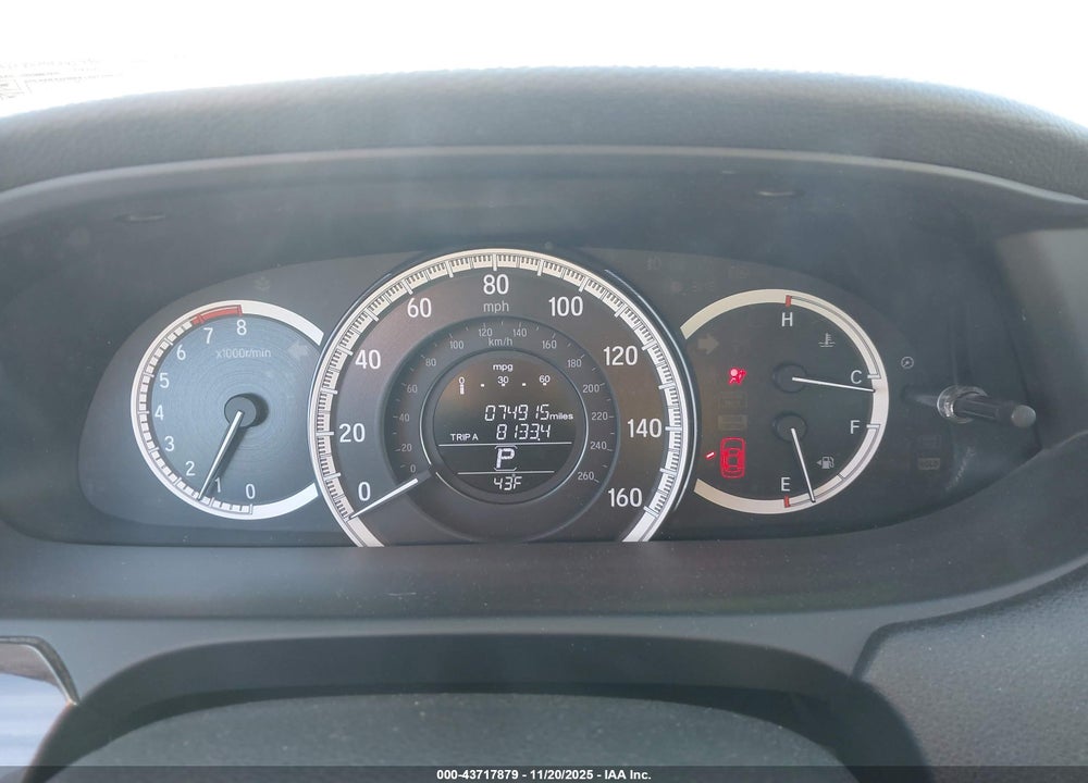 2017 HONDA ACCORD VIN: 1HGCR3F80HA043486