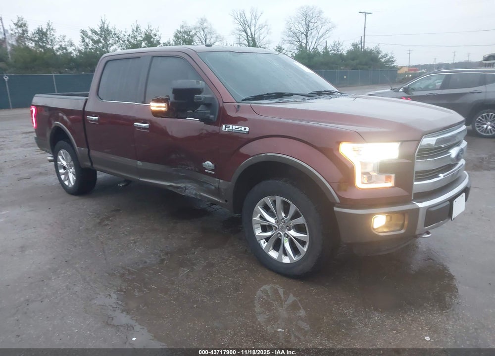 2016 FORD F-150 KING RANCH VIN: 1FTEW1EG9GFA72029