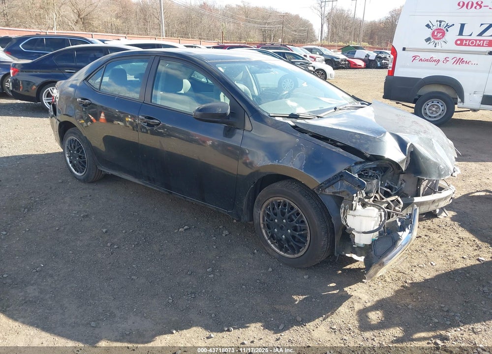 2016 TOYOTA COROLLA LE VIN: 2T1BURHE9GC622114