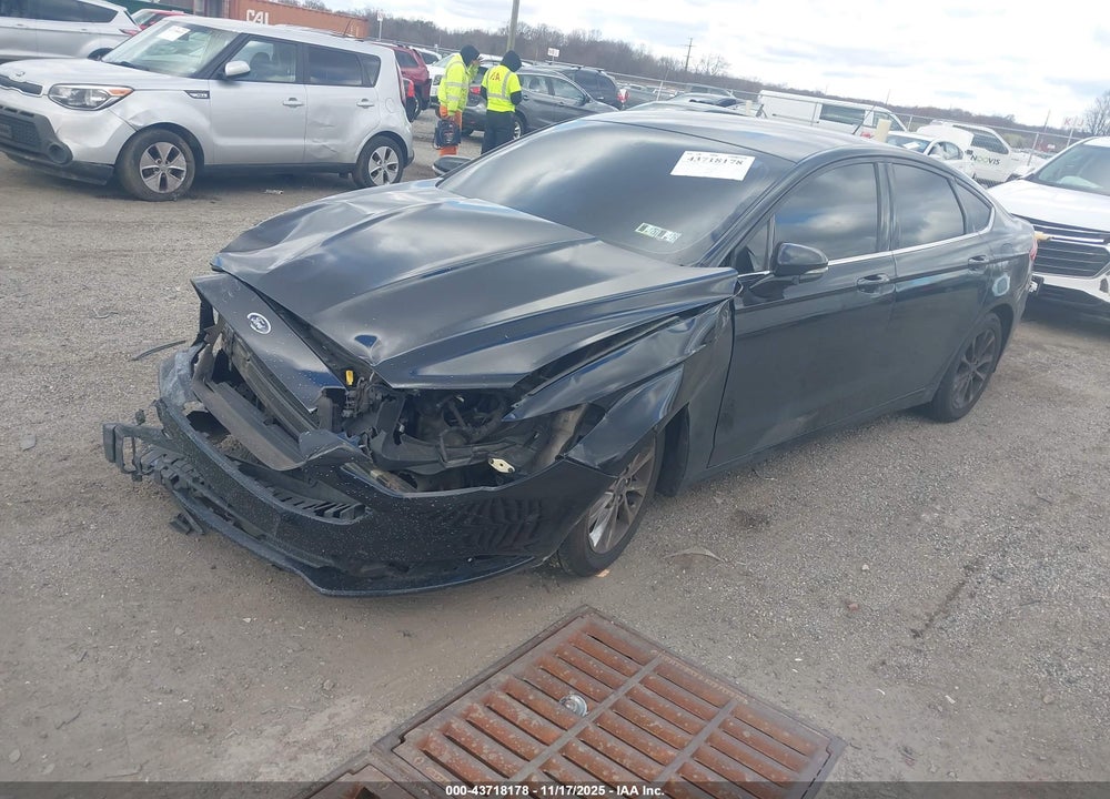 2017 FORD FUSION SE VIN: 3FA6P0HD7HR273421