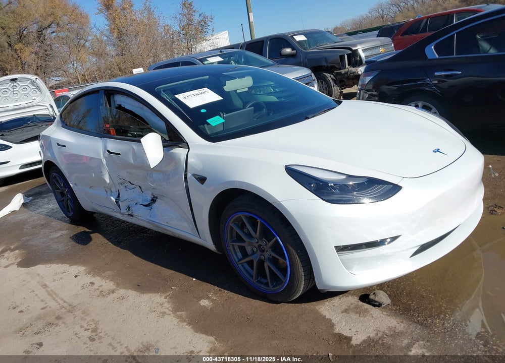 2022 TESLA MODEL 3 LONG RANGE DUAL MOTOR ALL-WHEEL DRIVE VIN: 5YJ3E1EB7NF174767