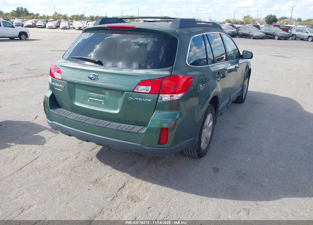 2012 SUBARU OUTBACK 2.5I PREMIUM VIN: 4S4BRCCC0C3245577