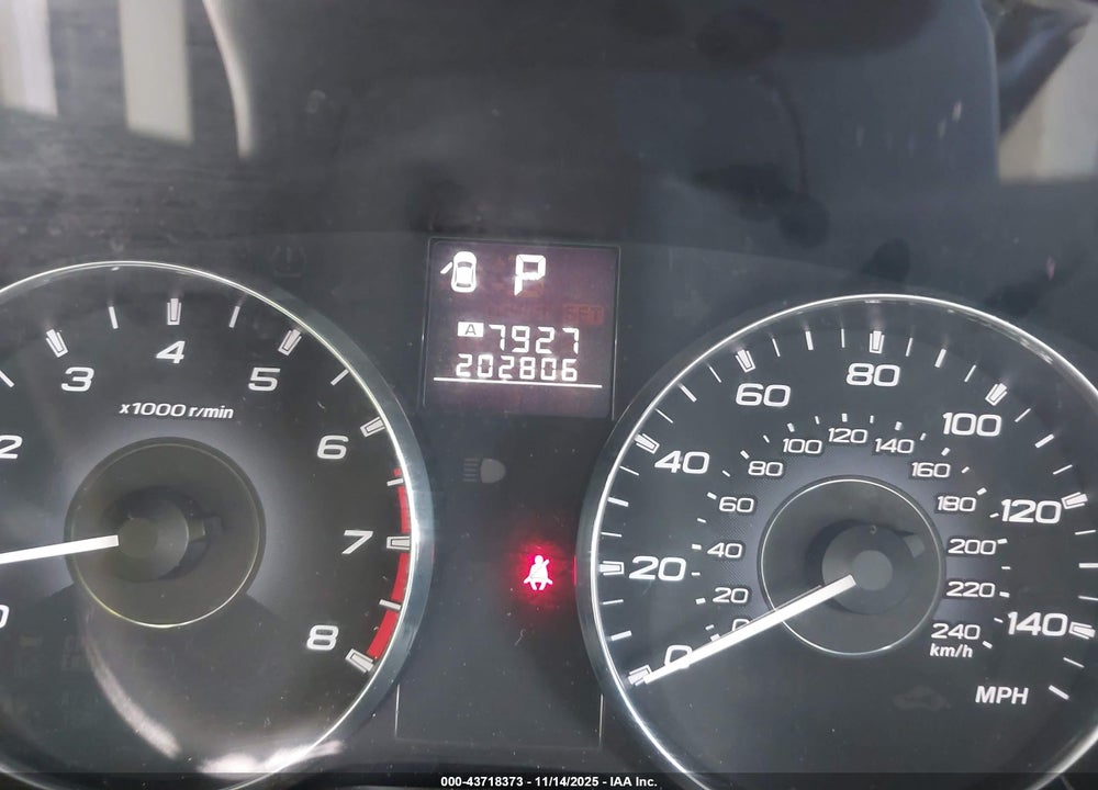 2012 SUBARU OUTBACK 2.5I PREMIUM VIN: 4S4BRCCC0C3245577