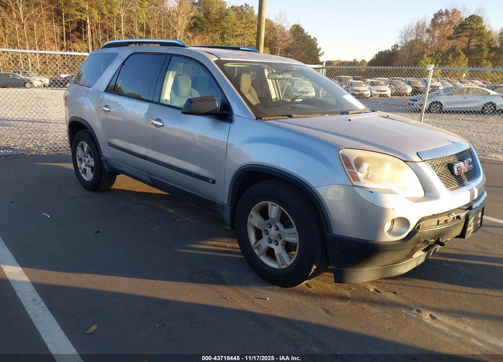 2009 GMC ACADIA SLE-1 VIN: 1GKER13D39J138871
