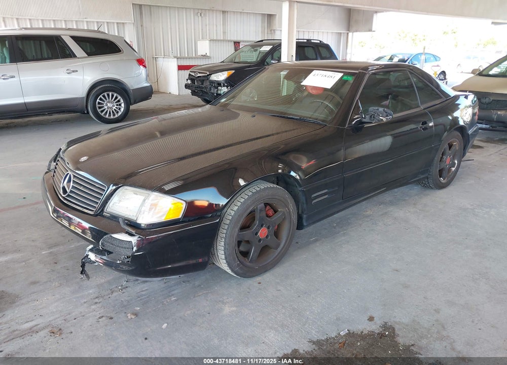 2001 MERCEDES-BENZ SL 500 VIN: WDBFA68F71F196664