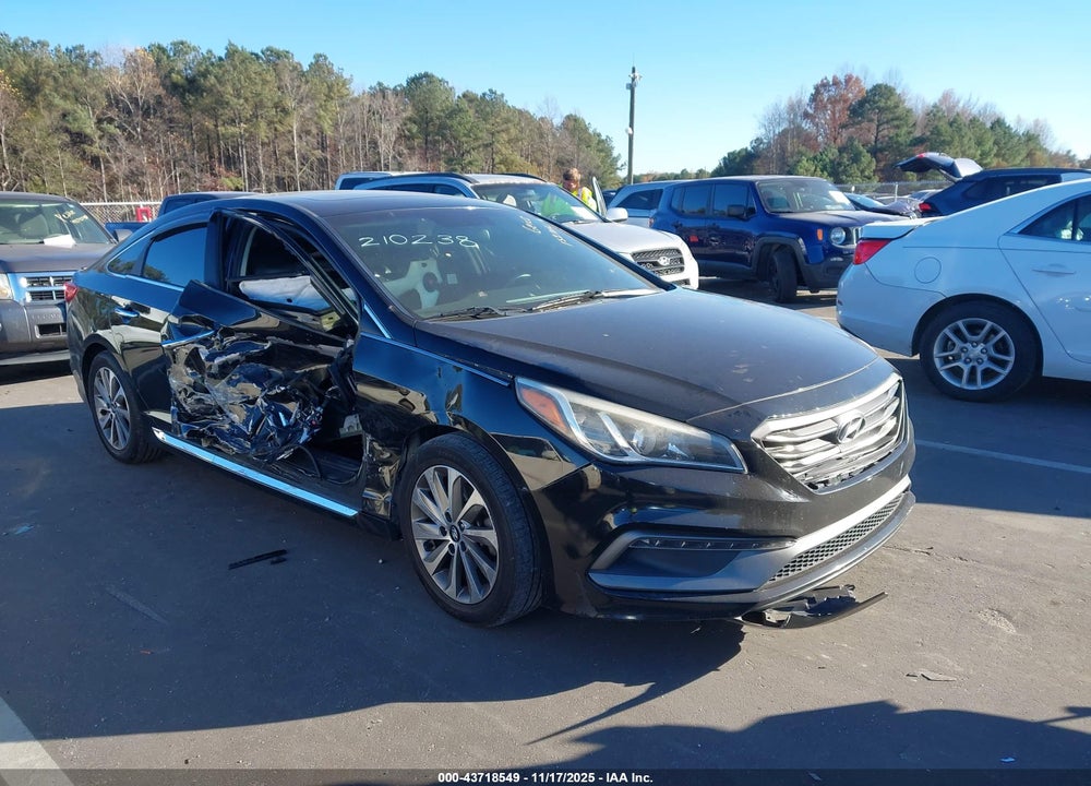2017 HYUNDAI SONATA SPORT VIN: 5NPE34AF3HH589714