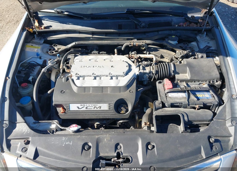 2012 HONDA ACCORD EXL VIN: 1HGCP3F83CA041939