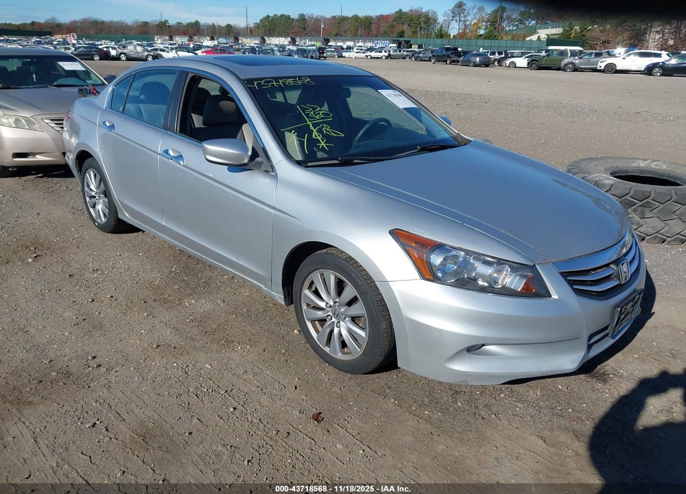 2012 HONDA ACCORD EXL VIN: 1HGCP3F83CA041939