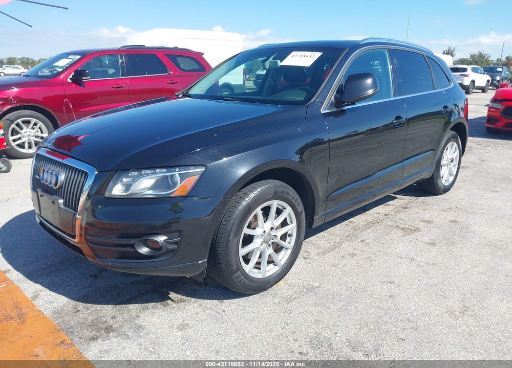 2012 AUDI Q5 2.0T PREMIUM VIN: WA1LFAFP3CA100821