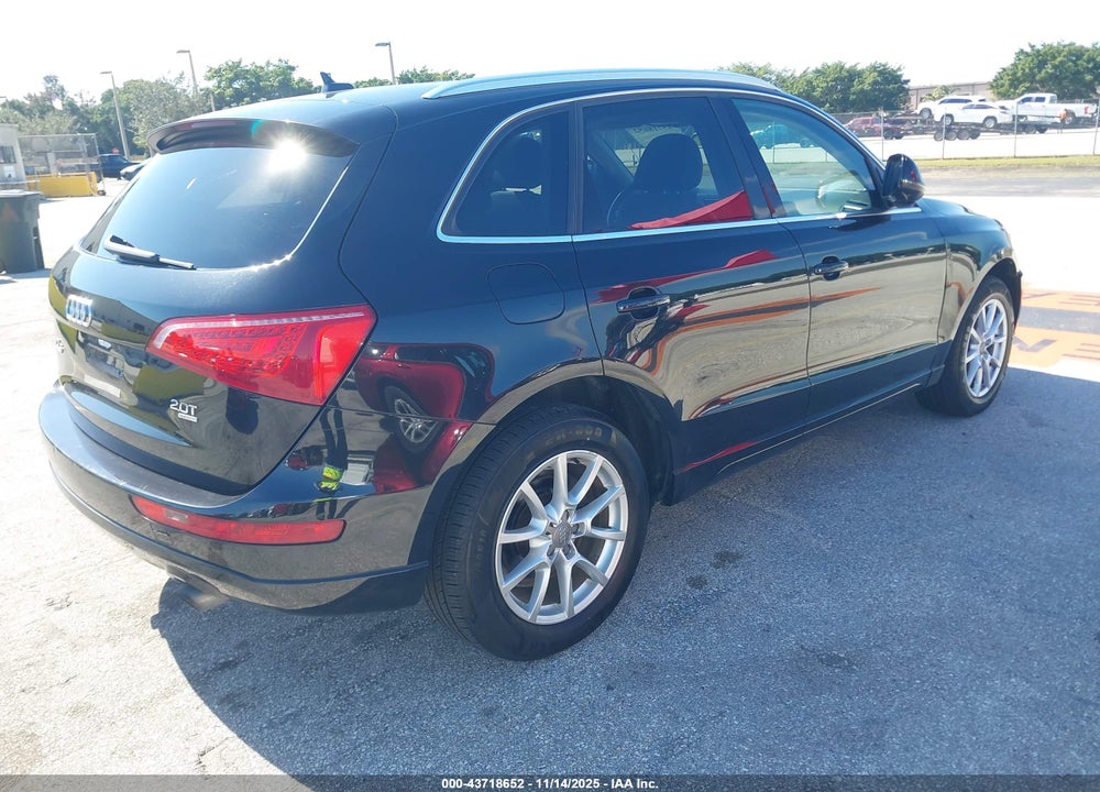 2012 AUDI Q5 2.0T PREMIUM VIN: WA1LFAFP3CA100821