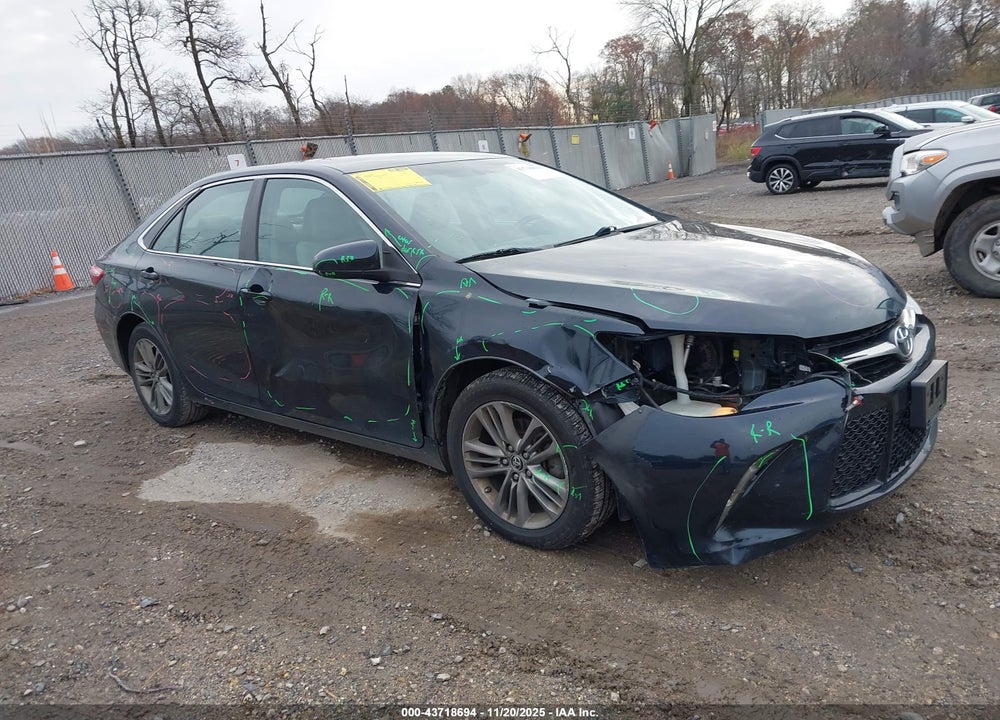 2015 TOYOTA CAMRY SE VIN: 4T1BF1FKXFU013020