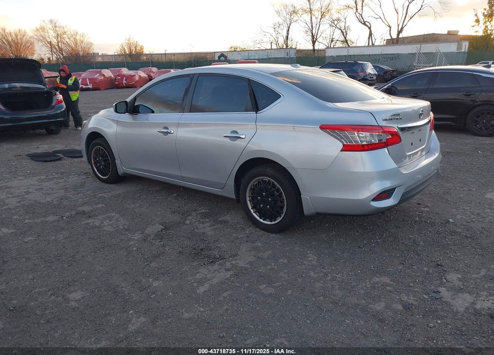 2016 NISSAN SENTRA SV VIN: 3N1AB7AP9GY311559