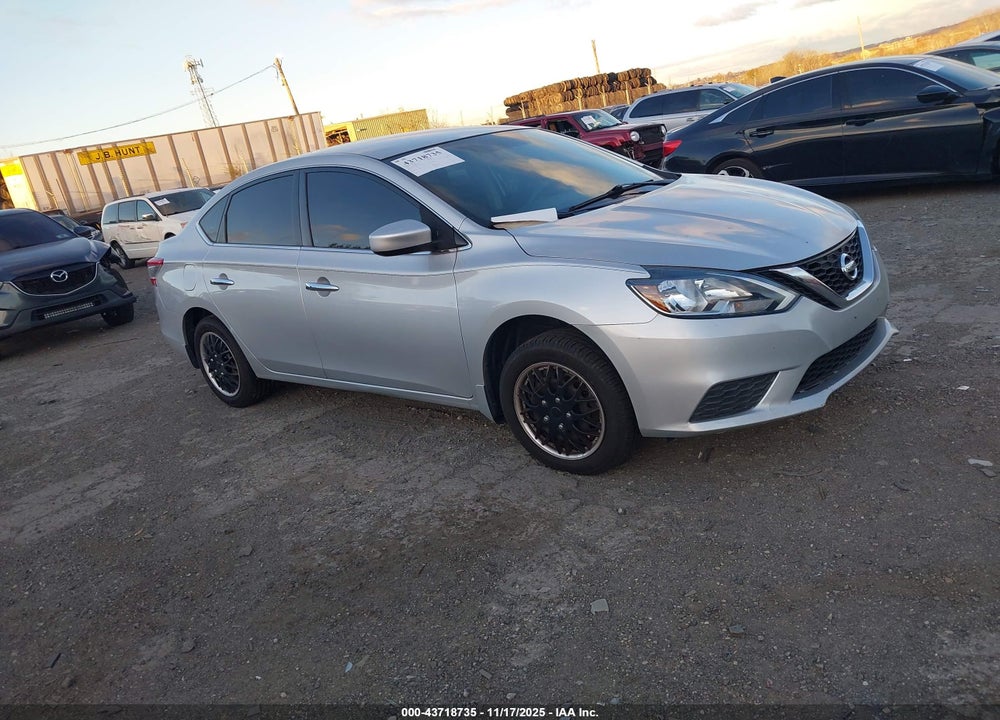 2016 NISSAN SENTRA SV VIN: 3N1AB7AP9GY311559