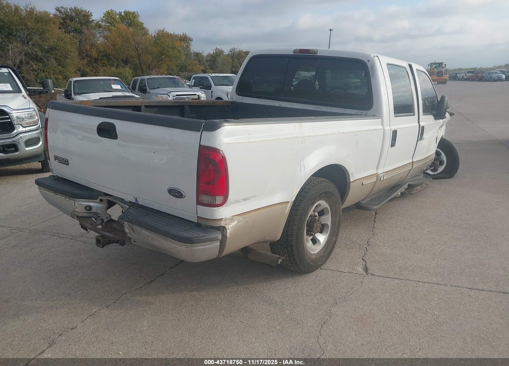 1999 FORD F-250 LARIAT/XL/XLT VIN: 1FTNW20F7XEC08250