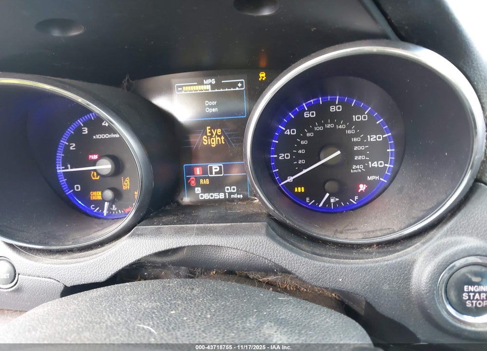 2017 SUBARU OUTBACK VIN: 4S4BSATC0H3303459
