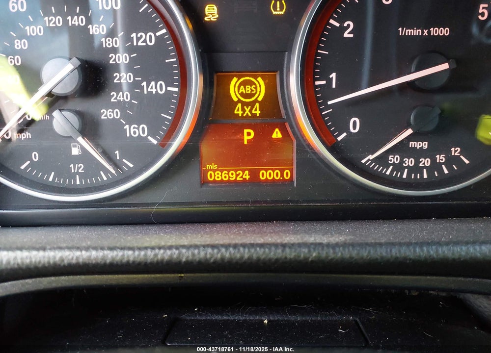 2011 BMW 328I XDRIVE VIN: WBAPK5C53BF126850