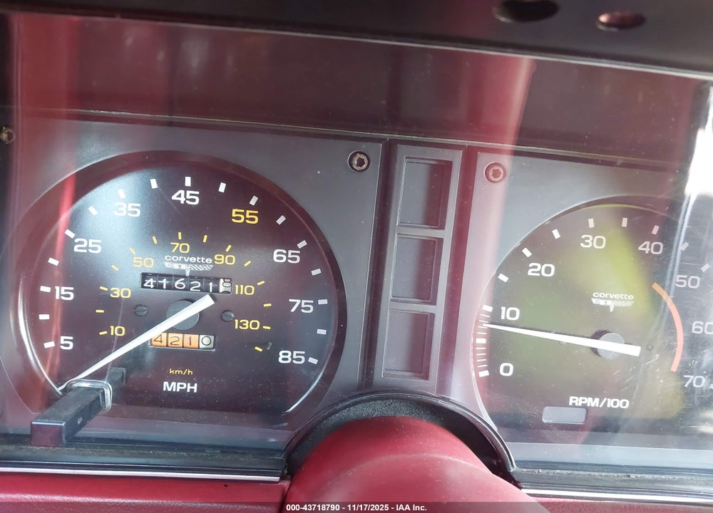 1981 CHEVROLET CORVETTE VIN: 1G1AY876XBS403604