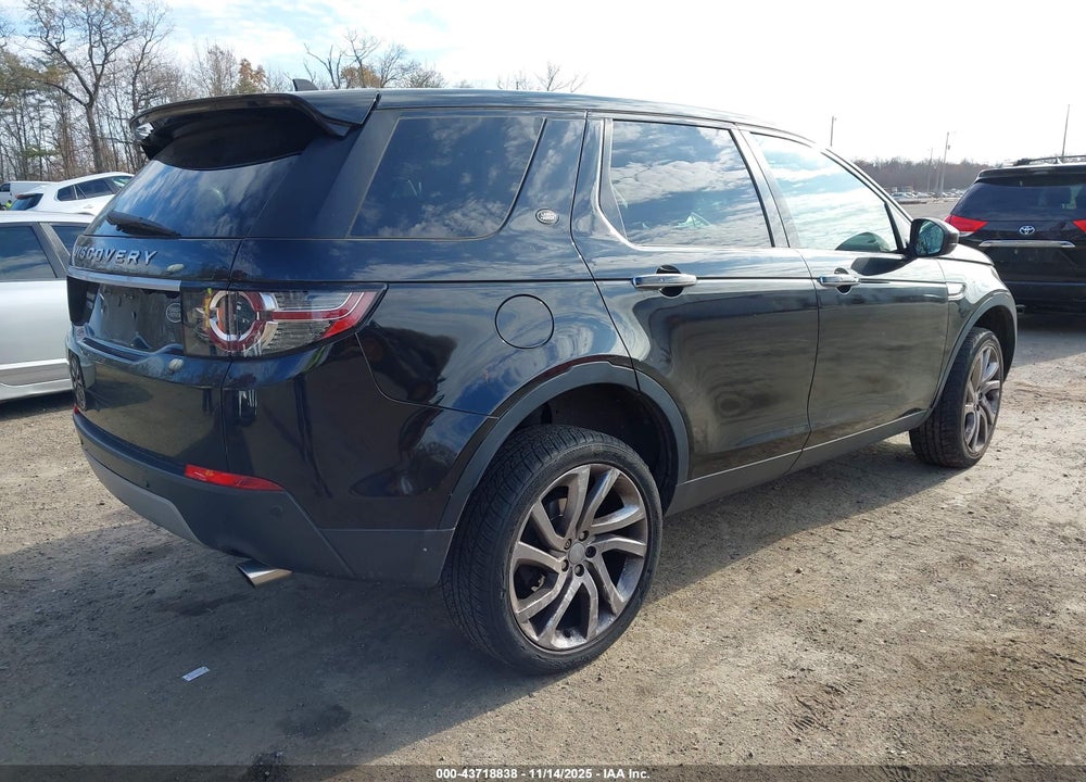 2016 LAND ROVER DISCOVERY SPORT VIN: SALCT2BG4GH552342