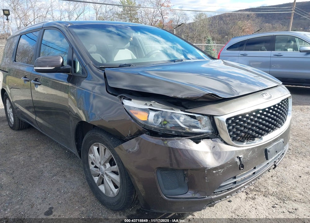 2016 KIA SEDONA LX VIN: KNDMB5C19G6189753
