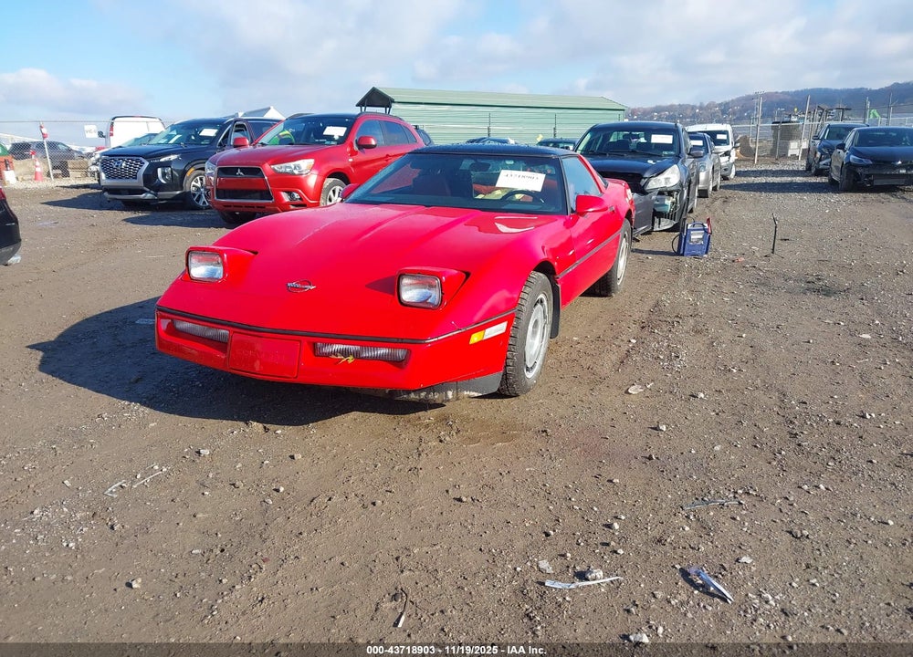 1985 CHEVROLET CORVETTE VIN: 1G1YY0782F5138599