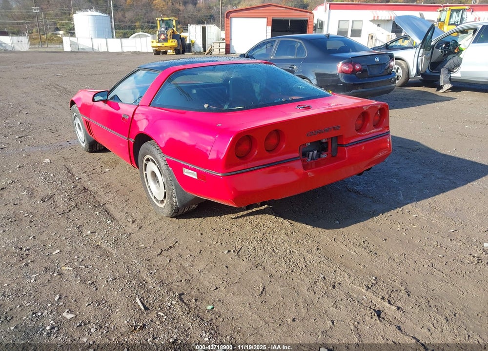 1985 CHEVROLET CORVETTE VIN: 1G1YY0782F5138599