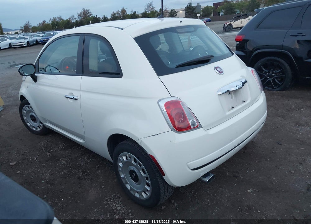 2013 FIAT 500 VIN: 3C3CFFAR2DT739489