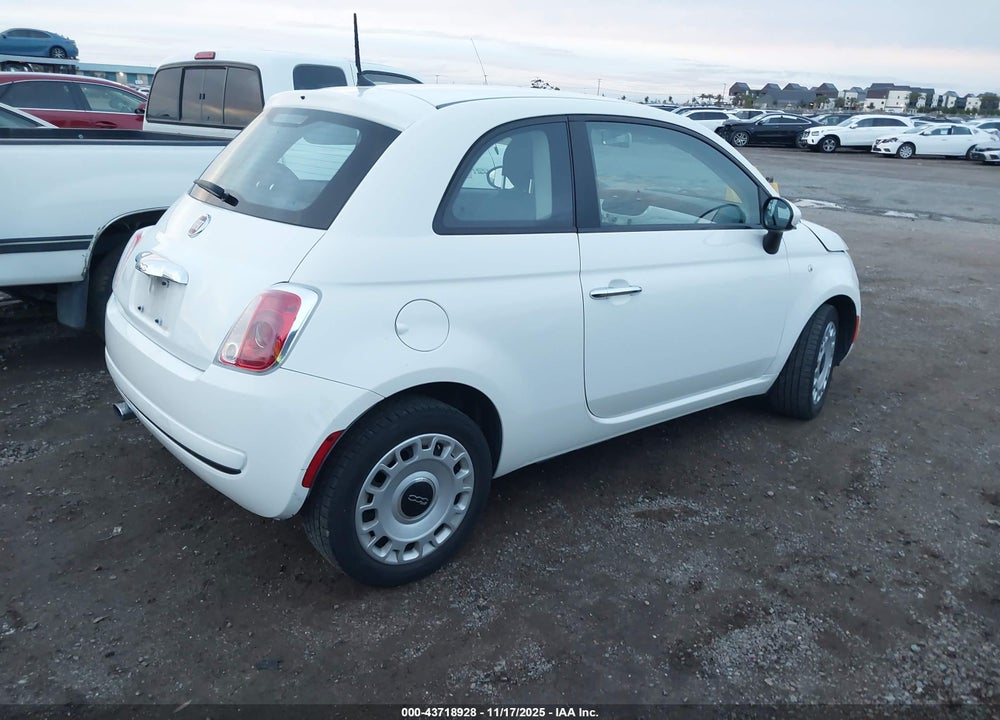 2013 FIAT 500 VIN: 3C3CFFAR2DT739489